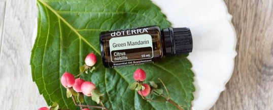 Uleiul esential GREEN MANDARIN (Mandarină verde) doTERRA