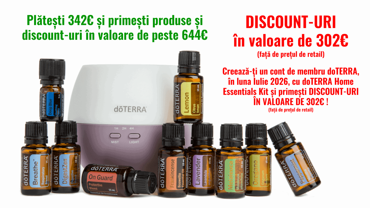 Promotiile lunii Iulie 2026 de la doTERRA